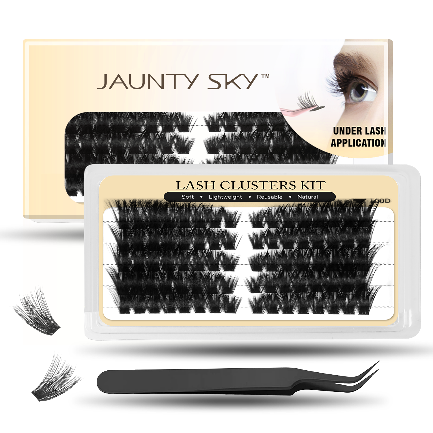 100D Heat-bonded Lashes