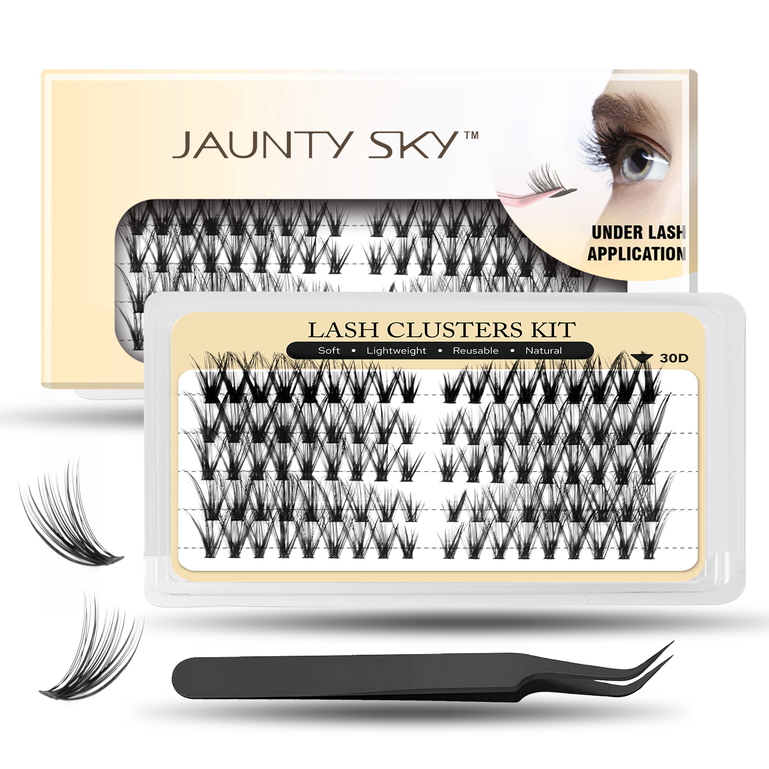 30D Heat-bonded Lashes
