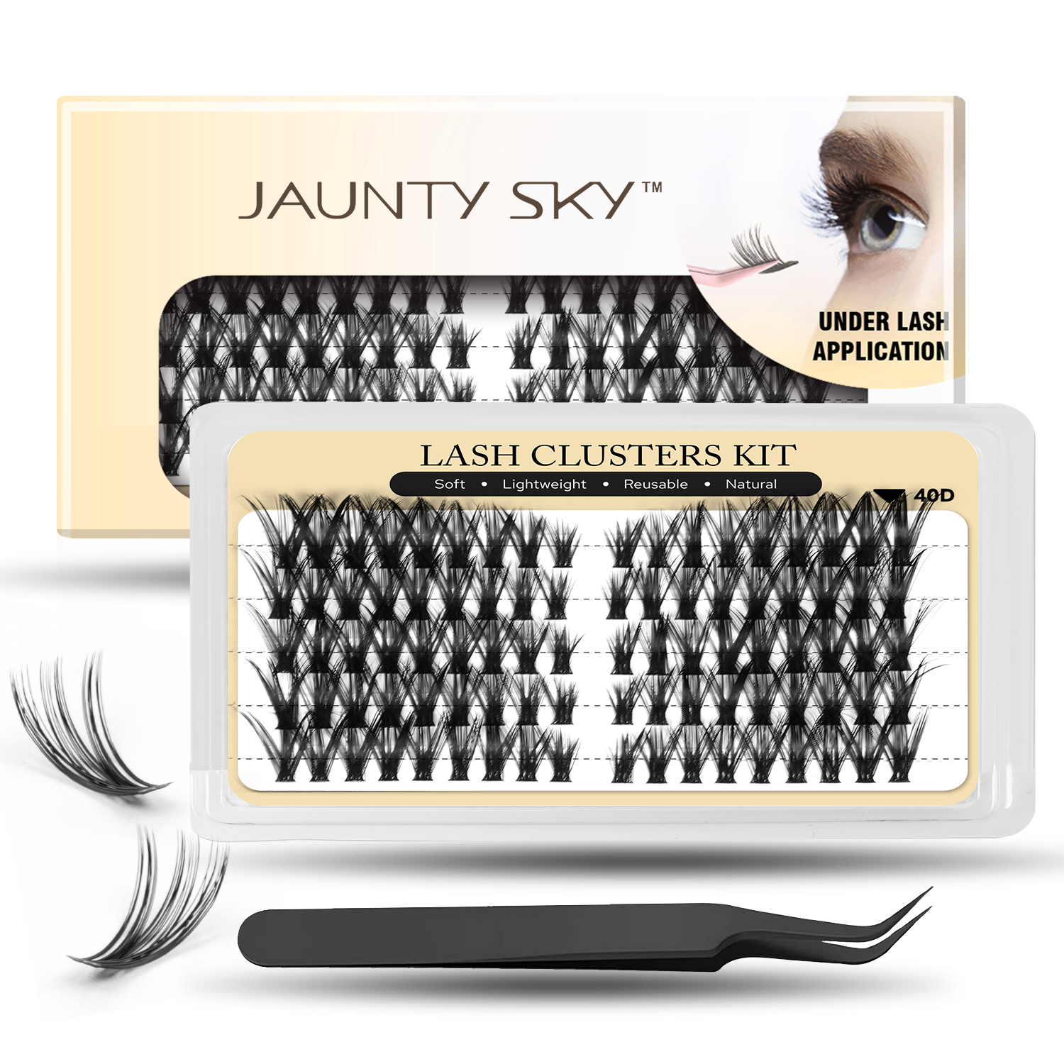 40D Heat-bonded Lashes