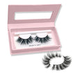 3D Faux Mink Cat Eye Wispy False Eyelashes