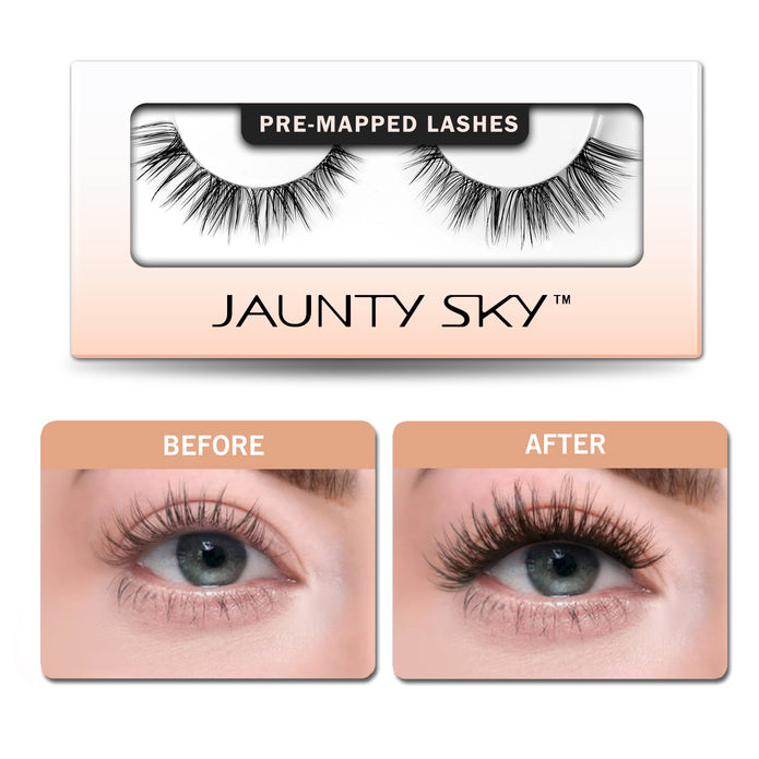 Pre-Mapped Fairy Segmented Lash Clusters