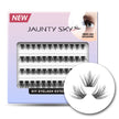 Costom Invisible band Cat Eye Lash Clusters
