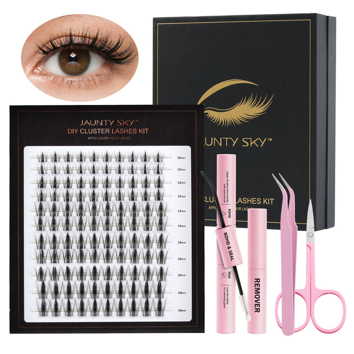 Wispy Spiky Eyelash Clusters Lash Kit